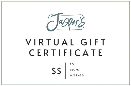 Jasper's Virtual Gift Card
