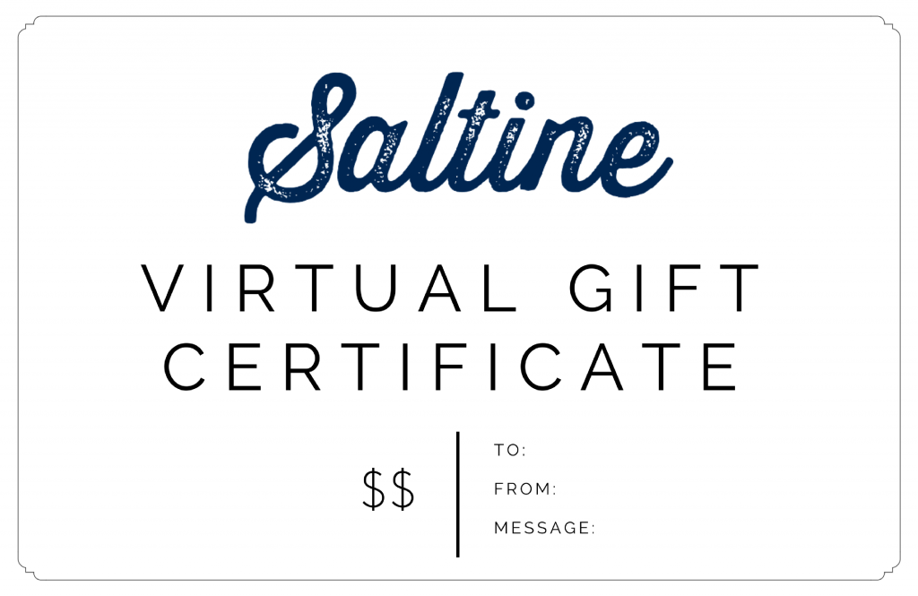 Saltine Virtual Gift Card
